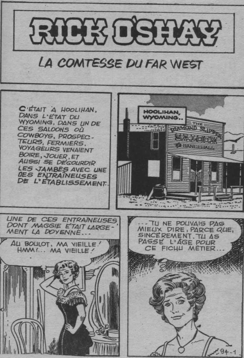 Planche BD dessine par Stan Lynde